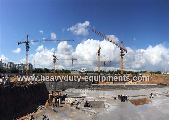 Chine Grue à tour avec la taille libre 41m et la charge maximum 6 tonnes pour la construction fournisseur