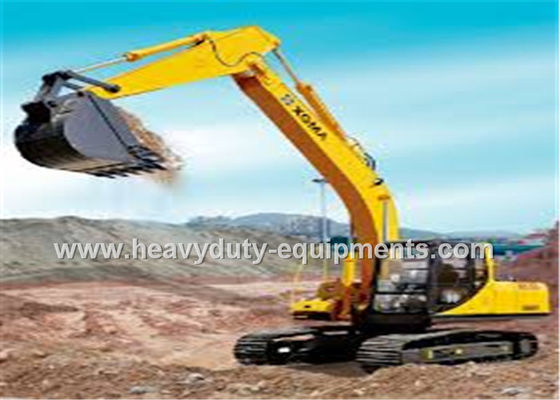 Chine Rayon de creusement maximum hydraulique du seau 9875mm de l'excavatrice 0.85m3 de chenille d'opération pilote fournisseur