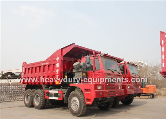 Chine Les camions à benne basculante tous terrains d'exploitation/Howo 70 tonnes extraient le camion à benne basculante avec des pneus d'exploitation fournisseur