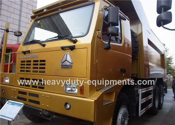 Chine le camion à benne basculante de chargement lourd de HOWO avec le châssis avec le système de WABCO/renforcent le pare-chocs fournisseur
