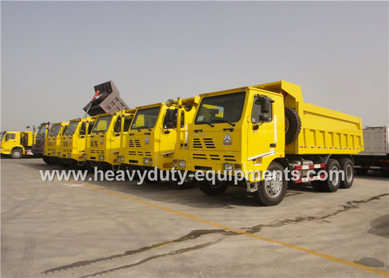 Chine 371HP SINOTRUCK HOWO 70 tonnes extrayant le camion à benne basculante, camion à benne basculante parabolique de verseur de ressort lame fournisseur