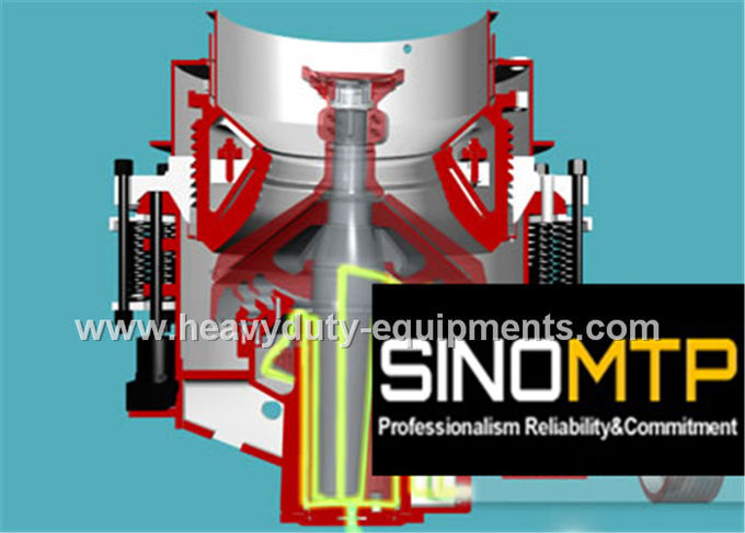 Machine de concasseur de pierres de construction de bâtiments, broyeur de cône de CS de Sinomtp 6 kilowatts - 240 kilowatts