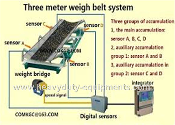 échelle électronique de ceinture de rendement élevé avec l'interface de communication standard