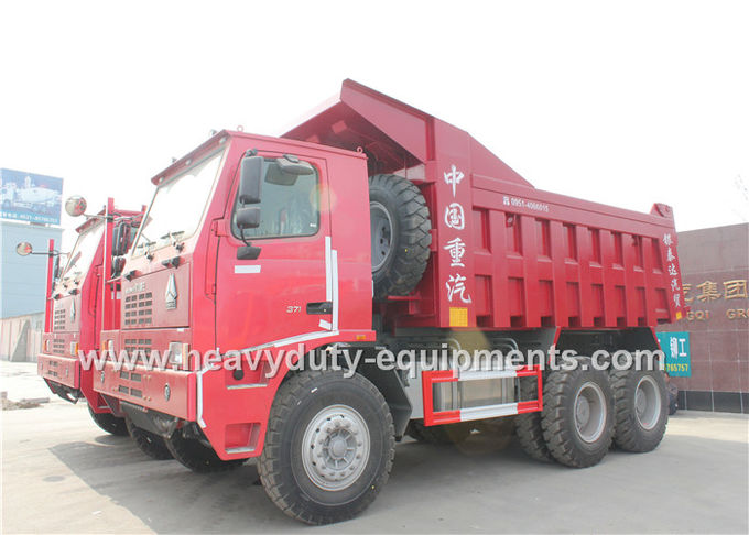 Décharge d'exploitation de la Chine HOWO 6x4/camion- 6 par l'émission 4 EURO2 modèle motrice