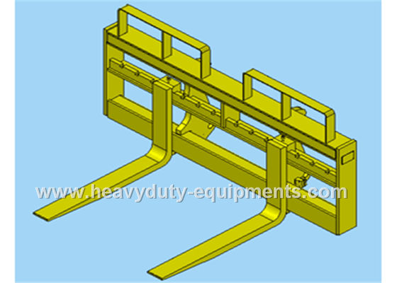 Chine Fourchette de palette de coupleur rapide de chargeur de roue de SDLG avec la longueur de 1.45m des dents fournisseur
